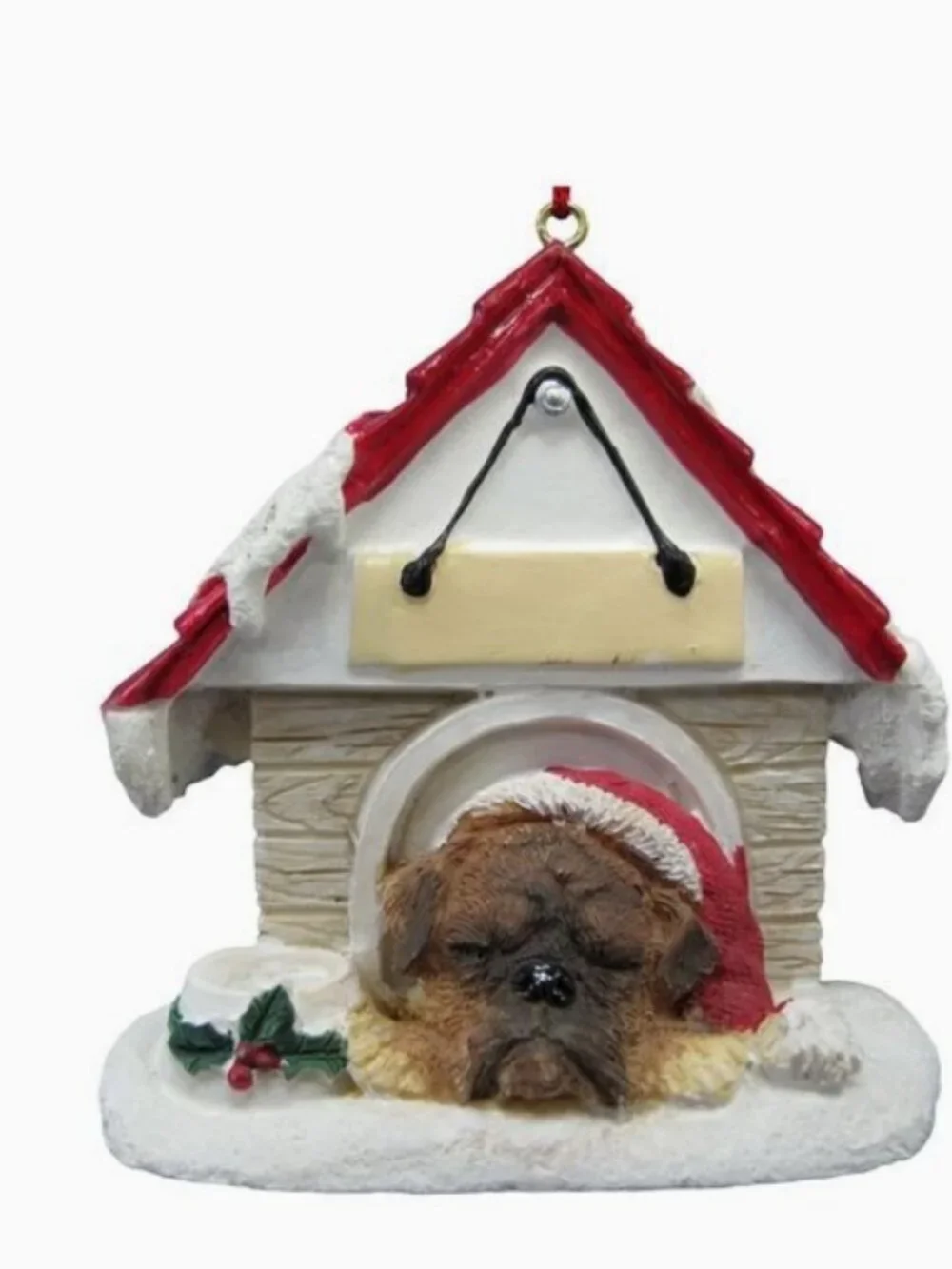 Boxer uncropped magnetic ornament nib